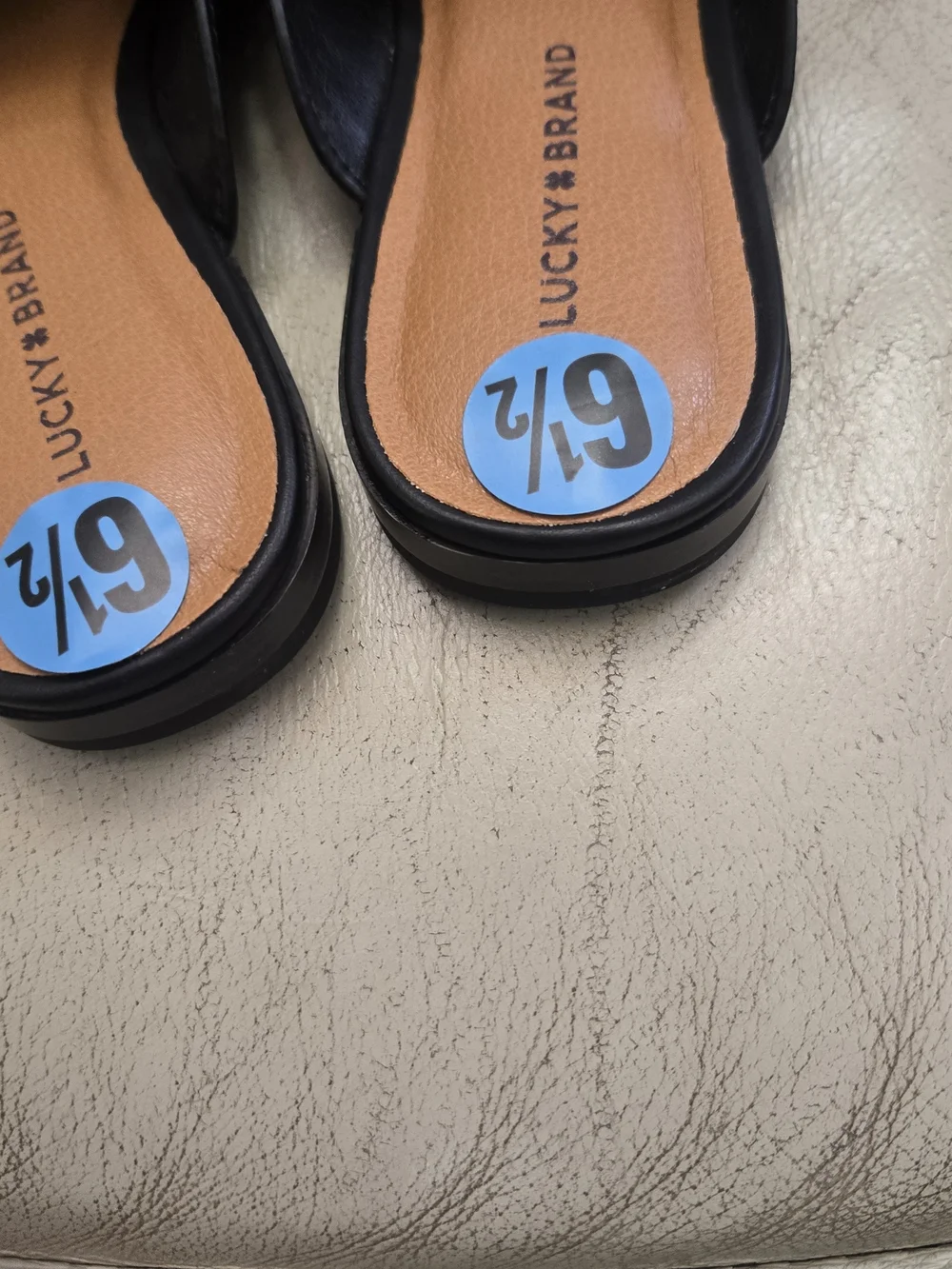 Lucky Brand Denova Black Mule